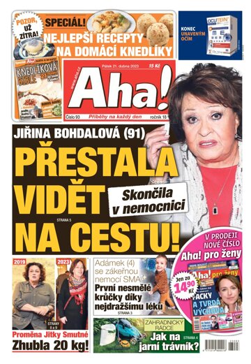 Obálka e-magazínu AHA! 21.4.2023