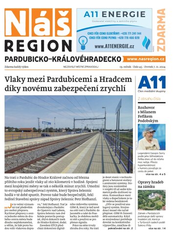 Obálka e-magazínu Náš Region - Pardubicko/Královéhradecko 45/2024