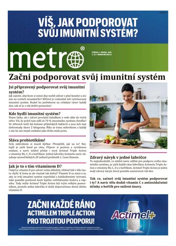 Obálka e-magazínu deník METRO 5.2.2025