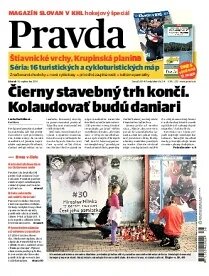 Obálka e-magazínu Pravda 16. 9. 2014