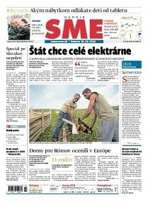 Obálka e-magazínu SME 18.10.2014