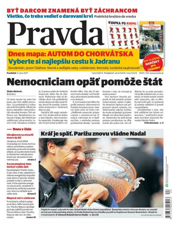 Obálka e-magazínu Pravda 12. 6. 2017