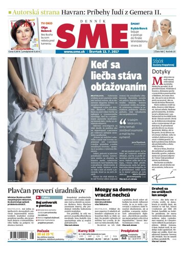 Obálka e-magazínu SME 13.7.2017