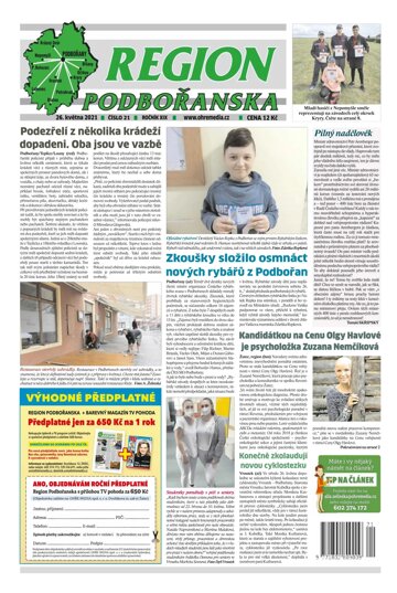 Obálka e-magazínu Region Podbořanska 21/2021