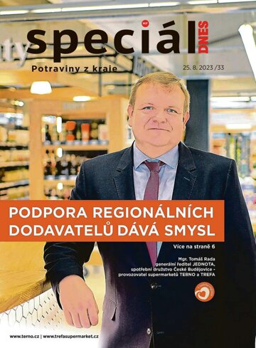 Obálka e-magazínu Magazín DNES SPECIÁL Jižní Čechy - 25.8.2023