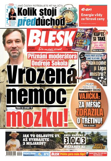 Obálka e-magazínu Blesk 26.11.2024