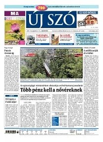 Obálka e-magazínu Új Szó 14.8.2014