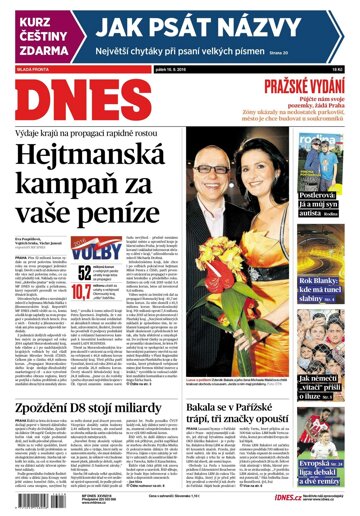 Obálka e-magazínu MF Dnes 16.9.2016