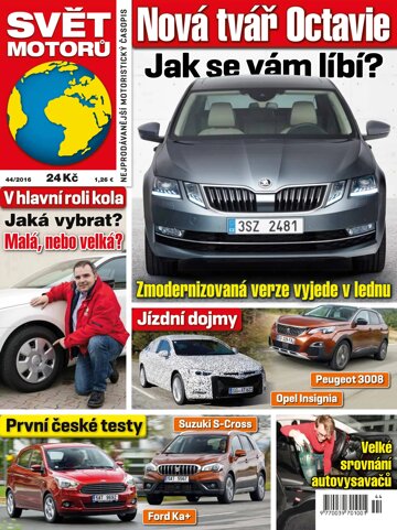 Obálka e-magazínu Svět motorů 31.10.2016