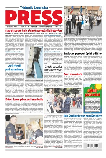 Obálka e-magazínu Lounský press 25/2016