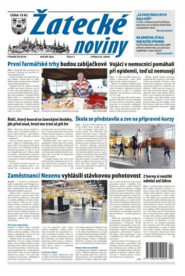 Obálka e-magazínu Žatecké noviny 4/2022