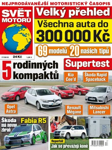 Obálka e-magazínu Svět motorů 20.4.2015