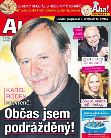 Obálka e-magazínu AHA! Tv - 6.5.2015