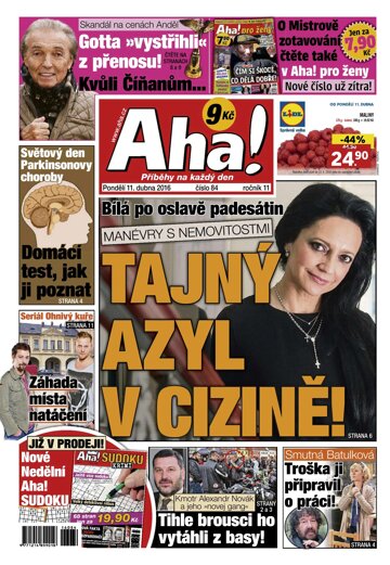 Obálka e-magazínu AHA! 11.4.2016