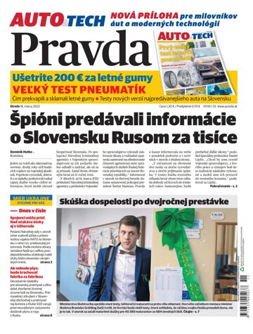 Obálka e-magazínu Pravda 16. 3. 2022