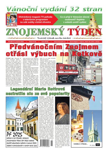 Obálka e-magazínu Znojemský týden 51+52/2024