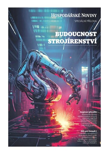 Obálka e-magazínu Hospodářské noviny - příloha 046 - 6.3.2025 Budoucnost strojírenství