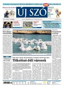 Obálka e-magazínu Új Szó 4.10.2014