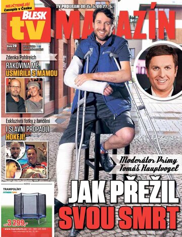 Obálka e-magazínu Blesk Tv magazín - 15.5.2015