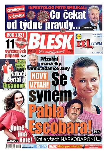 Obálka e-magazínu Blesk 10.1.2022