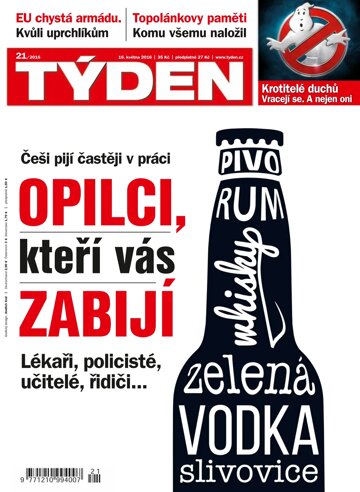 Obálka e-magazínu Týden 21/2016