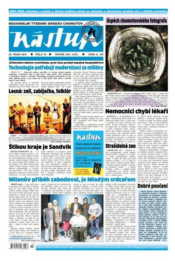 Obálka e-magazínu Nástup 43/2016