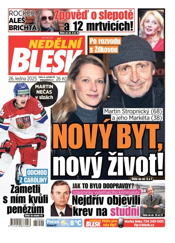 Obálka e-magazínu Nedělní Blesk 26.1.2025