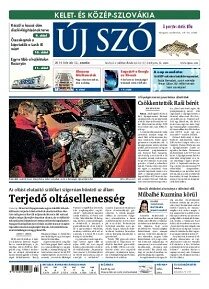 Obálka e-magazínu Új Szó 12.2.2014