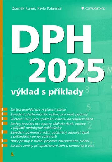 Obálka knihy DPH 2025 - výklad s příklady