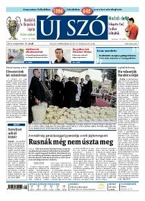 Obálka e-magazínu Új Szó 16.9.2014