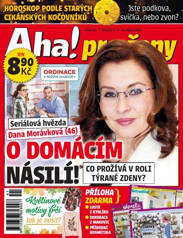 Obálka e-magazínu AHA! pro ženy 10.10.2017