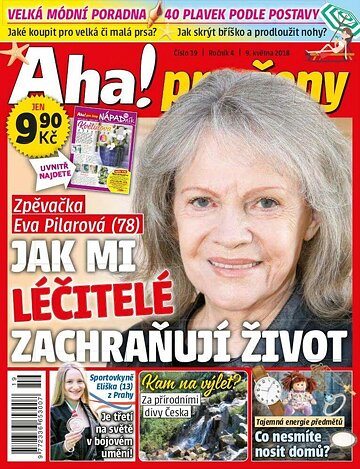 Obálka e-magazínu AHA! pro ženy 19/2018