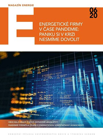 Obálka e-magazínu Hospodářské noviny - příloha 106 - 3.6.2020 Energie