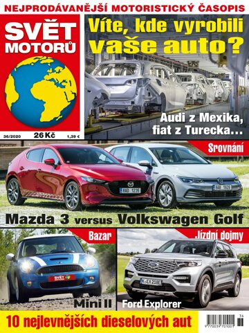 Obálka e-magazínu Svět motorů 36/2020