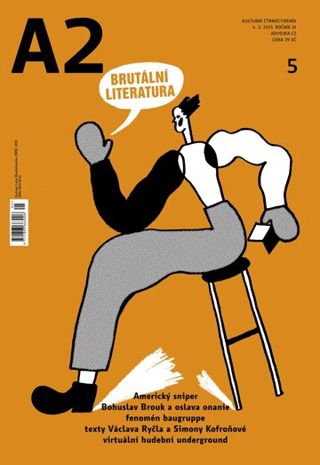 Obálka e-magazínu A2 kulturní čtrnáctideník 5/2015