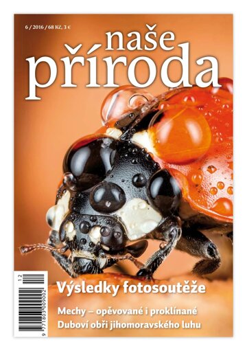 Obálka e-magazínu Naše příroda 6/2016