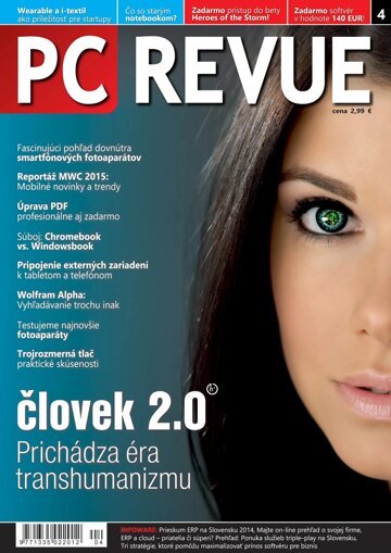 Obálka e-magazínu NEXTECH PC REVUE 4/2015