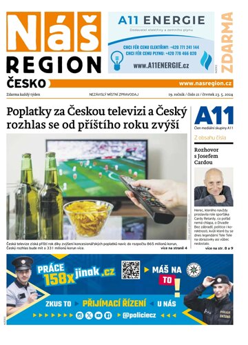 Obálka e-magazínu Náš Region - Česko 21/2024