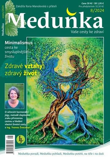 Obálka e-magazínu Meduňka 8/2024