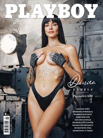 Obálka e-magazínu Playboy 1/2025