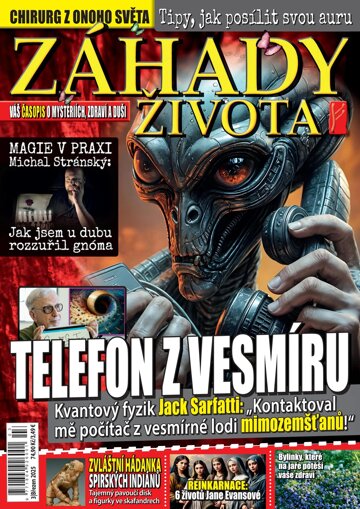 Obálka e-magazínu Záhady života 3/2025