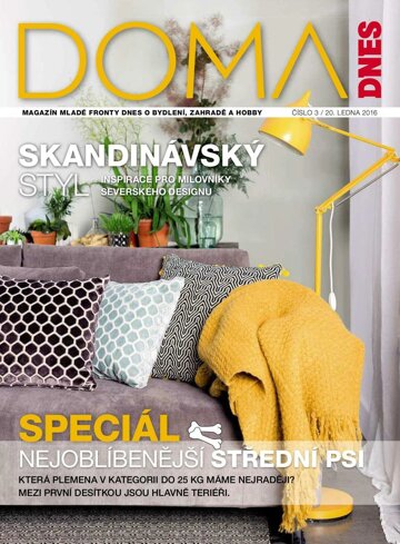 Obálka e-magazínu Doma DNES 20.1.2016