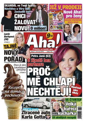 Obálka e-magazínu AHA! 7.6.2016