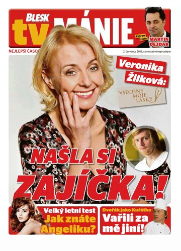 Obálka e-magazínu Blesk Tv manie 2.7.2016