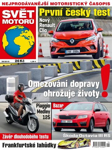 Obálka e-magazínu Svět motorů 39/2019