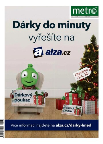 Obálka e-magazínu deník METRO 19.12.2019