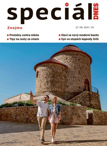 Obálka e-magazínu Magazín DNES SPECIÁL Brno a Jižní Morava - 27.8.2021