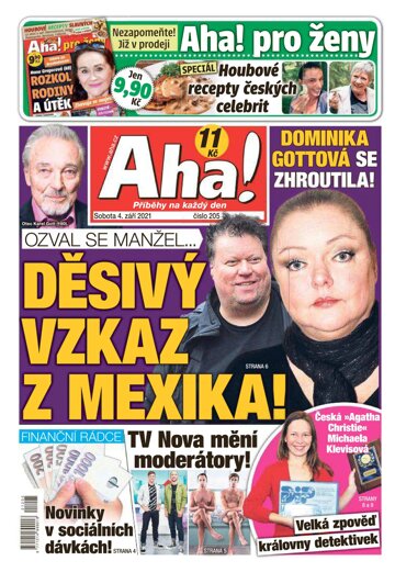 Obálka e-magazínu AHA! 4.9.2021