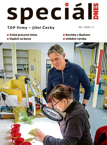 Obálka e-magazínu Magazín DNES SPECIÁL Jižní Čechy - 28.1.2022