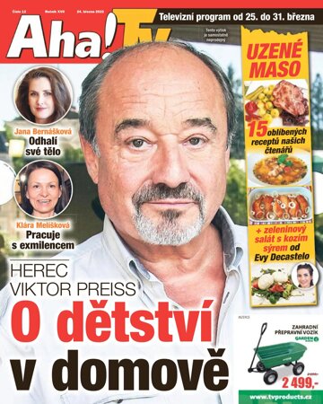 Obálka e-magazínu Příloha AHA! Tv - 24.3.2022